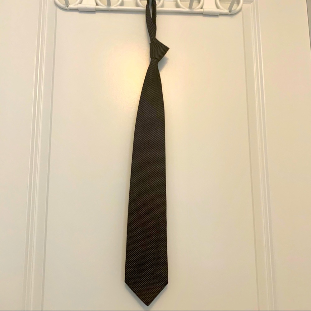 Black and White Hugo Boss Tie